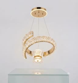 Lustre en cristal de luxe 1